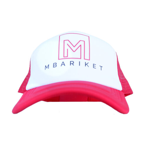 Mbariket Logo Red Trucker Hat