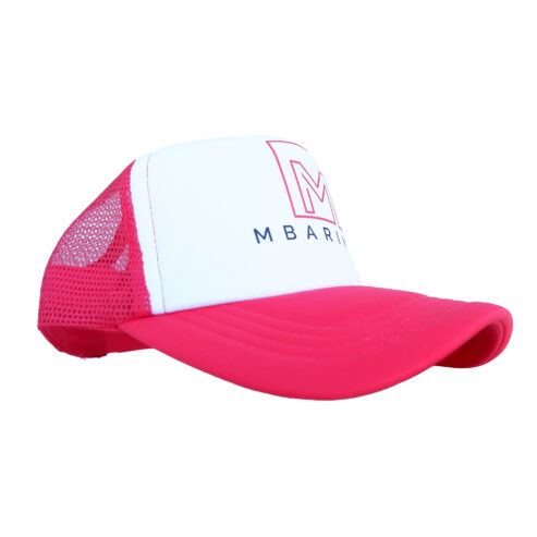 Mbariket Logo Red Trucker Hat - Image 2